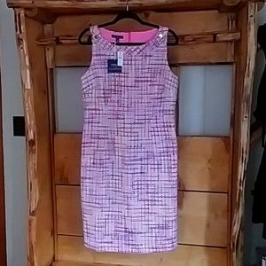 Talbots NWT Multicolor Tweed Dress Size 10